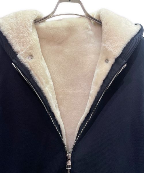 LOUIS VUITTON（ルイ ヴィトン）LOUIS VUITTON (ルイ ヴィトン) ムートンライナー付 パーカー ブラック サイズ:XLの古着・服飾アイテム