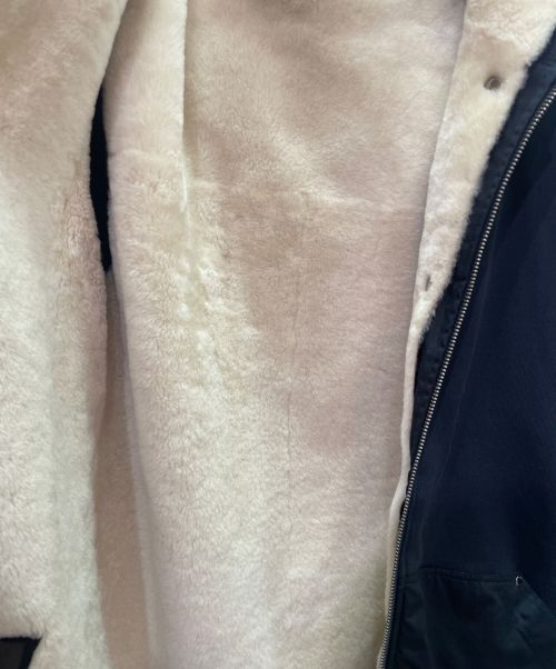 LOUIS VUITTON（ルイ ヴィトン）LOUIS VUITTON (ルイ ヴィトン) ムートンライナー付 パーカー ブラック サイズ:XLの古着・服飾アイテム