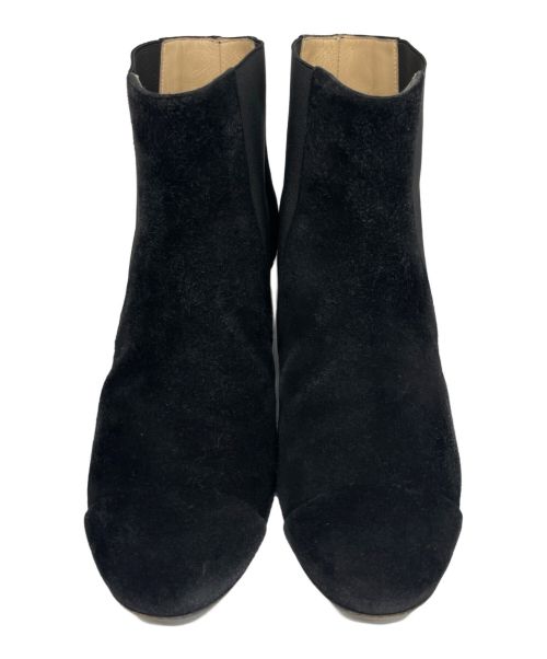 CHANEL（シャネル）CHANEL (シャネル) スウェードサイドゴアブーツ ブラック サイズ:36Cの古着・服飾アイテム