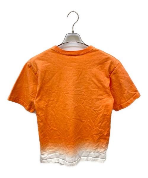 kolor/BEACON（カラービーコン）kolor/BEACON (カラービーコン) グラデーションTシャツ オレンジ サイズ:1の古着・服飾アイテム