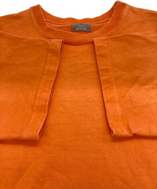 kolor/BEACON（カラービーコン）kolor/BEACON (カラービーコン) グラデーションTシャツ オレンジ サイズ:1の古着・服飾アイテム