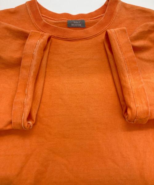 kolor/BEACON（カラービーコン）kolor/BEACON (カラービーコン) グラデーションTシャツ オレンジ サイズ:1の古着・服飾アイテム