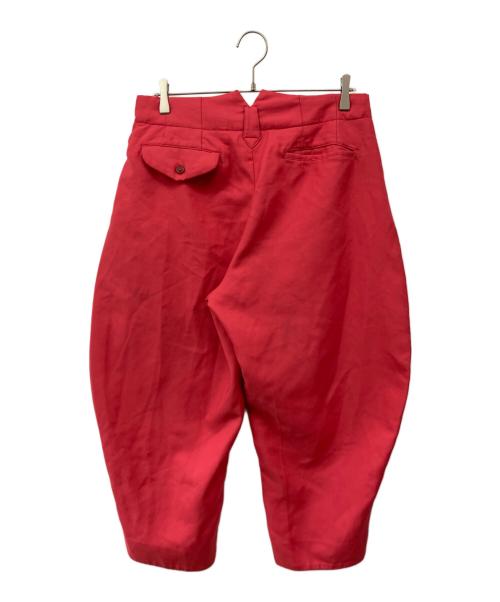 COMME des GARCONS HOMME PLUS（コムデギャルソンオムプリュス）COMME des GARCONS HOMME PLUS (コムデギャルソンオムプリュス) デザインパンツ ピンク サイズ:Mの古着・服飾アイテム