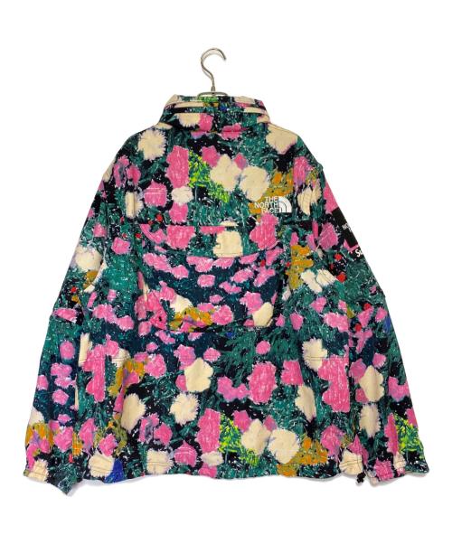 SUPREME（シュプリーム）SUPREME (シュプリーム) THE NORTH FACE (ザ ノース フェイス) Trekking Convertible Jacket Flowers グリーン×ピンク サイズ:XLの古着・服飾アイテム
