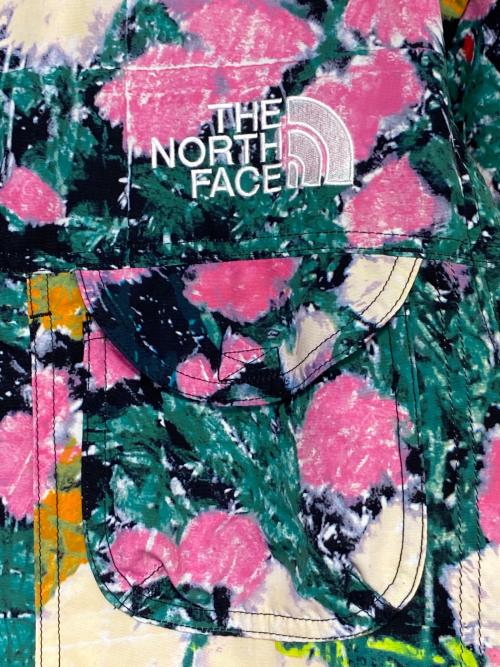 SUPREME（シュプリーム）SUPREME (シュプリーム) THE NORTH FACE (ザ ノース フェイス) Trekking Convertible Jacket Flowers グリーン×ピンク サイズ:XLの古着・服飾アイテム