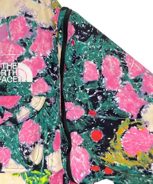 SUPREME（シュプリーム）SUPREME (シュプリーム) THE NORTH FACE (ザ ノース フェイス) Trekking Convertible Jacket Flowers グリーン×ピンク サイズ:XLの古着・服飾アイテム