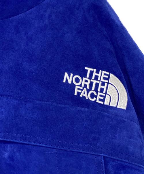SUPREME（シュプリーム）SUPREME (シュプリーム) THE NORTH FACE (ザ ノース フェイス) Suede 600-Fill Down Parka ブルー サイズ:XLの古着・服飾アイテム