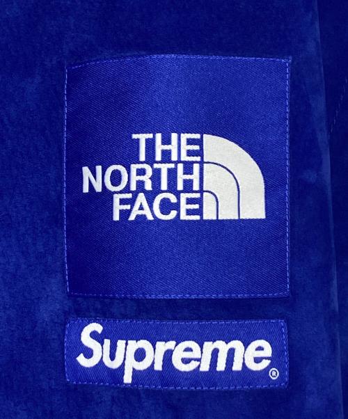 SUPREME（シュプリーム）SUPREME (シュプリーム) THE NORTH FACE (ザ ノース フェイス) Suede 600-Fill Down Parka ブルー サイズ:XLの古着・服飾アイテム