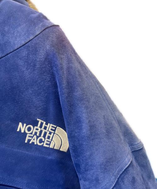 SUPREME（シュプリーム）SUPREME (シュプリーム) THE NORTH FACE (ザ ノース フェイス) Suede 600-Fill Down Parka ブルー サイズ:XLの古着・服飾アイテム