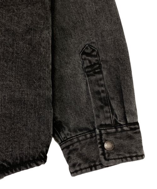 SUPREME（シュプリーム）SUPREME (シュプリーム) Faux Shearling Lined Work Shirt ブラック サイズ:XLの古着・服飾アイテム
