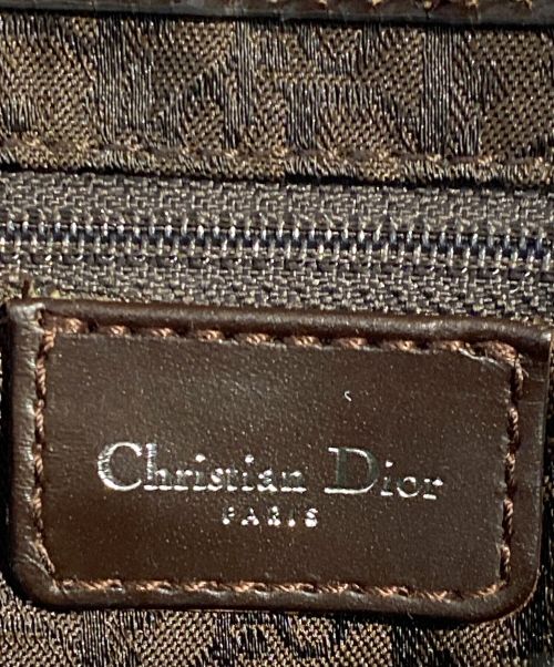 Christian Dior（クリスチャン ディオール）Christian Dior (クリスチャン ディオール) 2003 Satin Patchwork Saddle Handbag（サテン パッチワーク サドル ハンドバッグ ）  マルチカラー サイズ:-の古着・服飾アイテム