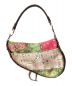 Christian Dior (クリスチャン ディオール) 2003 Satin Patchwork Saddle Handbag（サテン パッチワーク サドル ハンドバッグ ）  マルチカラー サイズ:-：380000円