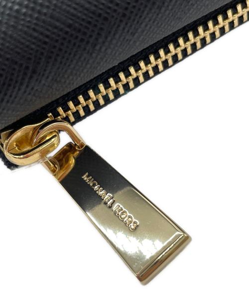 MICHAEL KORS（マイケル・コース）MICHAEL KORS (マイケルコース) コンパクトウォレット ブラックの古着・服飾アイテム