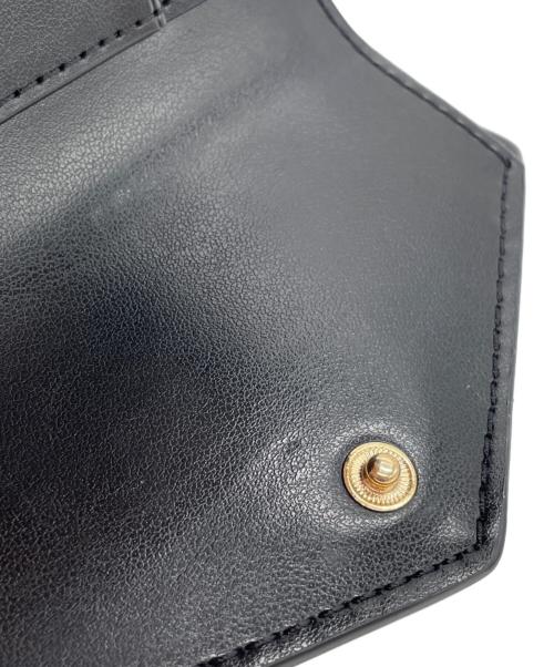 MICHAEL KORS（マイケル・コース）MICHAEL KORS (マイケルコース) コンパクトウォレット ブラックの古着・服飾アイテム