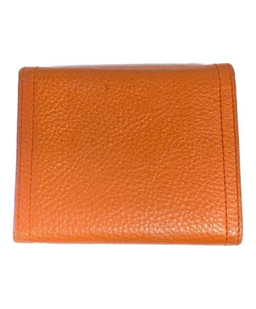 PRADA（プラダ）PRADA (プラダ) コンパクトウォレット オレンジの古着・服飾アイテム
