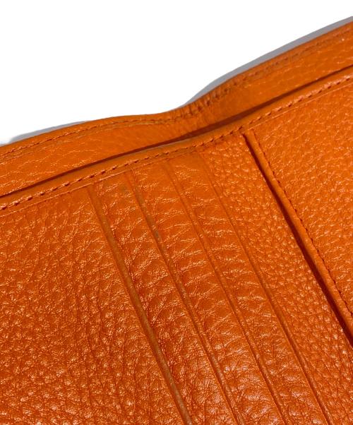 PRADA（プラダ）PRADA (プラダ) コンパクトウォレット オレンジの古着・服飾アイテム