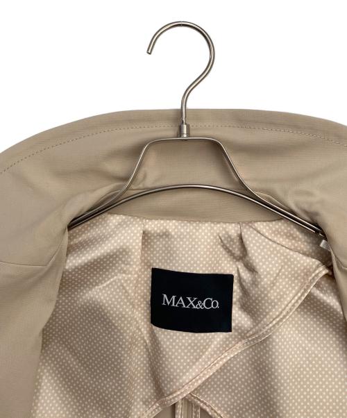 MAX&Co.（マックスアンドコー）MAX&Co. (マックスアンドコー) トレンチコート カーキ サイズ:36の古着・服飾アイテム