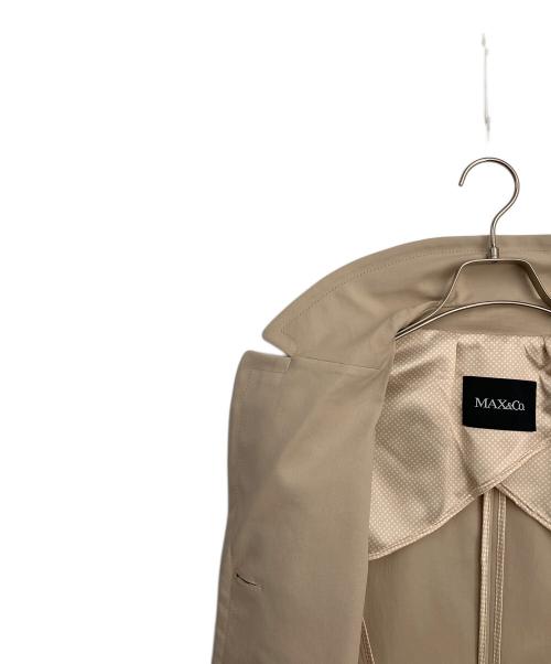 MAX&Co.（マックスアンドコー）MAX&Co. (マックスアンドコー) トレンチコート カーキ サイズ:36の古着・服飾アイテム