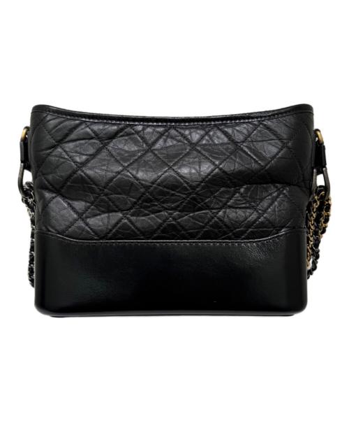 CHANEL（シャネル）CHANEL (シャネル) ガブリエル ライン ドゥシャネル ホーボ― バッグ ブラック サイズ:ラージの古着・服飾アイテム