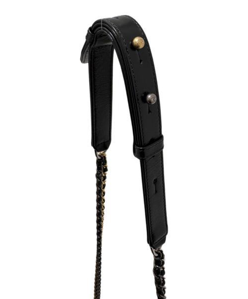CHANEL（シャネル）CHANEL (シャネル) ガブリエル ライン ドゥシャネル ホーボ― バッグ ブラック サイズ:ラージの古着・服飾アイテム