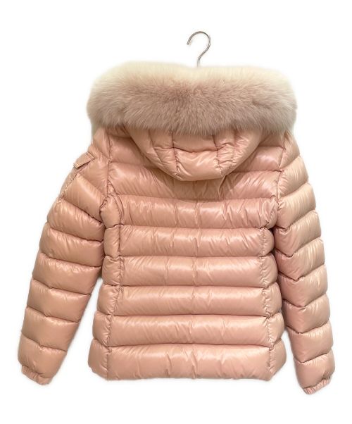 MONCLER（モンクレール）MONCLER (モンクレール) BADYFUR GIUBBOTTO ピンク サイズ:1の古着・服飾アイテム