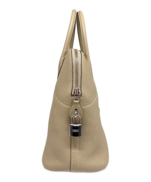 HERMES（エルメス）HERMES (エルメス) ボリード 31/シルバー金具/トリヨンクレマンス/ベージュ系/Z刻印 ベージュ系 サイズ:31の古着・服飾アイテム