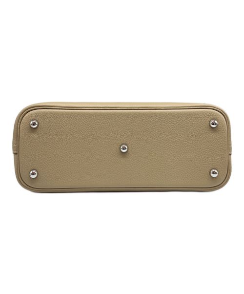 HERMES（エルメス）HERMES (エルメス) ボリード 31/シルバー金具/トリヨンクレマンス/ベージュ系/Z刻印 ベージュ系 サイズ:31の古着・服飾アイテム