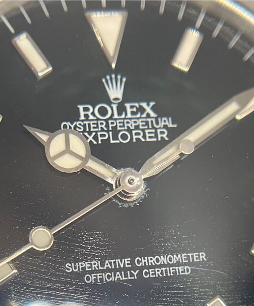 ROLEX（ロレックス）ROLEX (ロレックス) エクスプローラーⅠRef.14270 ブラックの古着・服飾アイテム