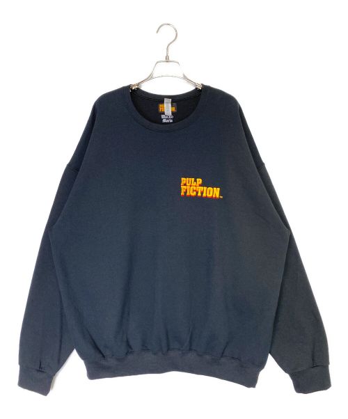 WACKO MARIA（ワコマリア）WACKO MARIA (ワコマリア) PULP FICTION (パルプフィクション) SWEAT SHIRT ブラック サイズ:XXLの古着・服飾アイテム