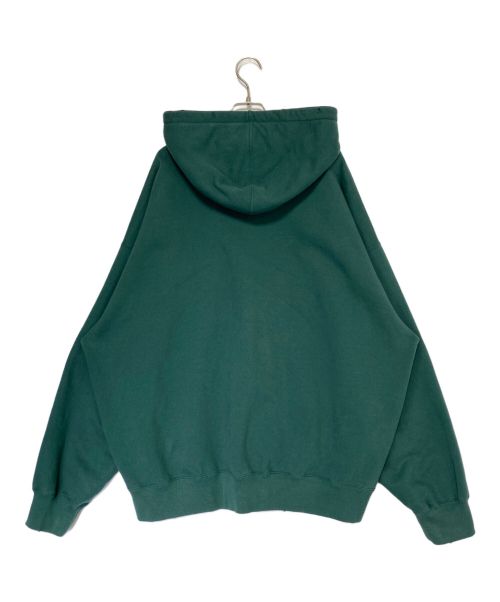 SUPREME（シュプリーム）SUPREME (シュプリーム) MM6 Maison Margiela (エムエムシックス メゾンマルジェラ) Zip Up Hooded Sweatshirt グリーン サイズ:XLの古着・服飾アイテム