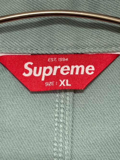 SUPREME（シュプリーム）SUPREME (シュプリーム) Denim Chore Trucker Jacket グリーン サイズ:XLの古着・服飾アイテム