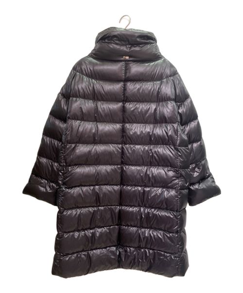 HERNO（ヘルノ）HERNO (ヘルノ) ICONICO セミロング ダウンコート ブラック サイズ:40の古着・服飾アイテム
