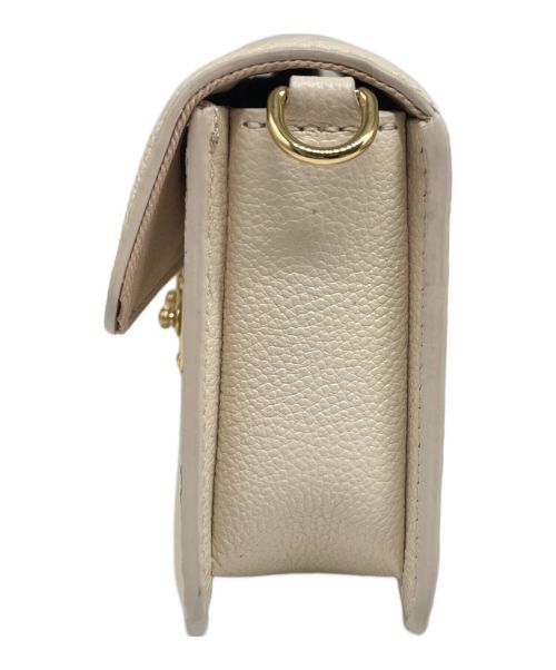 LOUIS VUITTON（ルイ ヴィトン）LOUIS VUITTON (ルイ ヴィトン) ウォレット オン チェーン･メティス ベージュの古着・服飾アイテム