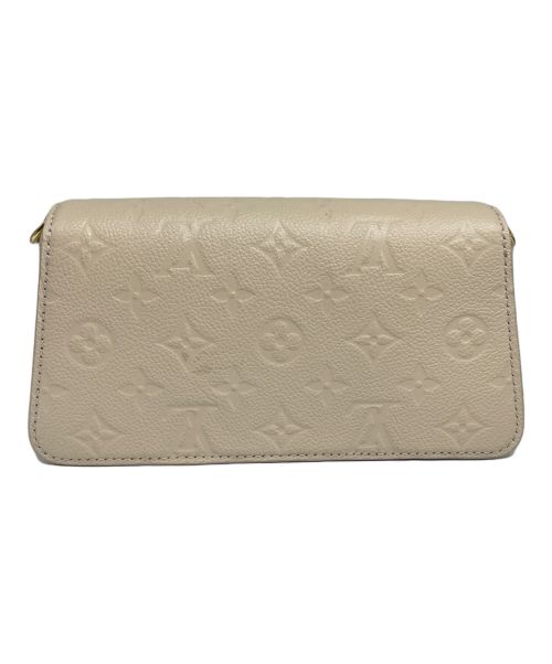 LOUIS VUITTON（ルイ ヴィトン）LOUIS VUITTON (ルイ ヴィトン) ウォレット オン チェーン･メティス ベージュの古着・服飾アイテム