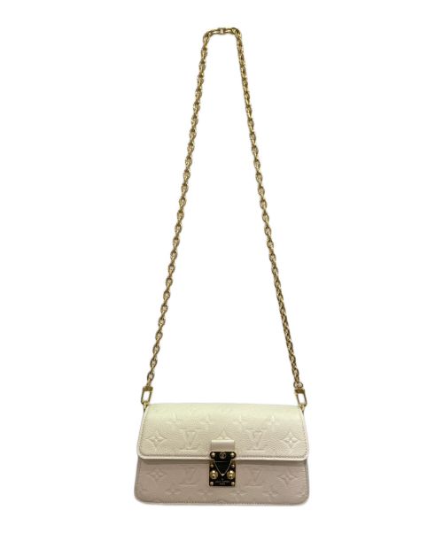 LOUIS VUITTON（ルイ ヴィトン）LOUIS VUITTON (ルイ ヴィトン) ウォレット オン チェーン･メティス ベージュの古着・服飾アイテム
