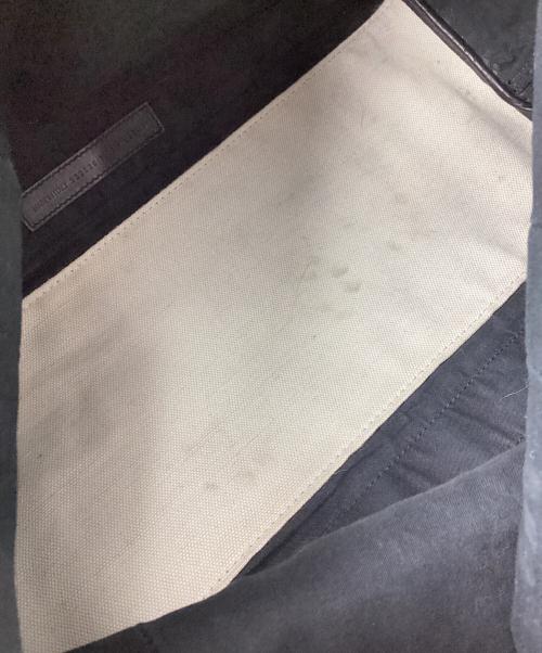 BALENCIAGA（バレンシアガ）BALENCIAGA (バレンシアガ) Canvas Tote Bag（キャンバストートバッグ） アイボリー×ブラック サイズ:-の古着・服飾アイテム