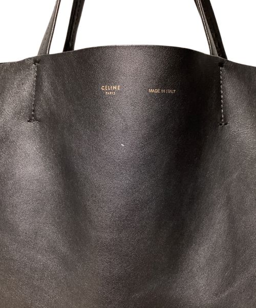 CELINE（セリーヌ）CELINE (セリーヌ) Horizontal Cabas Tote Bag（ホリゾンタルカバトートバッグ） ブラック サイズ:-の古着・服飾アイテム
