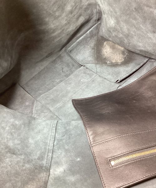 CELINE（セリーヌ）CELINE (セリーヌ) Horizontal Cabas Tote Bag（ホリゾンタルカバトートバッグ） ブラック サイズ:-の古着・服飾アイテム