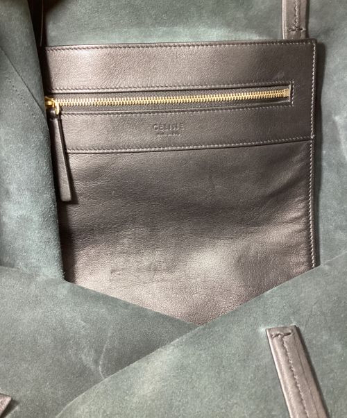 CELINE（セリーヌ）CELINE (セリーヌ) Horizontal Cabas Tote Bag（ホリゾンタルカバトートバッグ） ブラック サイズ:-の古着・服飾アイテム