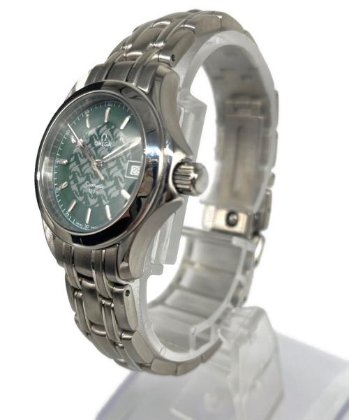 OMEGA（オメガ）OMEGA (オメガ) シーマスター ジャックマイヨール Ref.2586.70 グリーンの古着・服飾アイテム