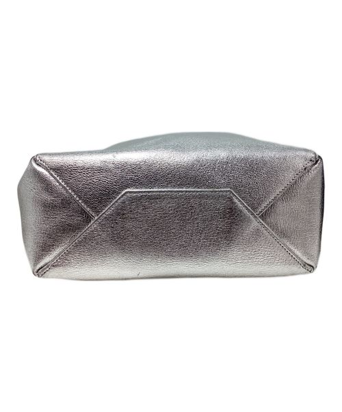 CELINE（セリーヌ）CELINE (セリーヌ) Vertical Cabas Small（バーティカルカバスモール） シルバーの古着・服飾アイテム