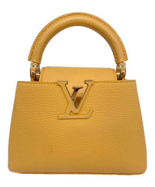LOUIS VUITTON（ルイ ヴィトン）LOUIS VUITTON (ルイ ヴィトン) カプシーヌ MINI Ocre(オレンジ系) サイズ:MINIの古着・服飾アイテム