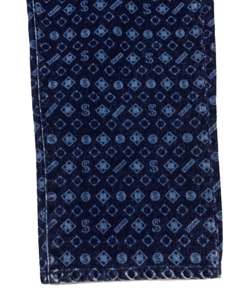 SUPREME（シュプリーム）SUPREME (シュプリーム) Flocked Loose Fit Jean ネイビー サイズ:XLの古着・服飾アイテム