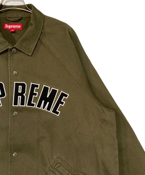 SUPREME（シュプリーム）SUPREME (シュプリーム) Arc Denim Coaches Jacket カーキ サイズ:XLの古着・服飾アイテム