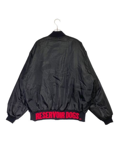 WACKO MARIA（ワコマリア）WACKO MARIA (ワコマリア) RESERVOIR DOGS (レザボアドッグス) NYLON VARSITY JACKET ブラック サイズ:XXLの古着・服飾アイテム