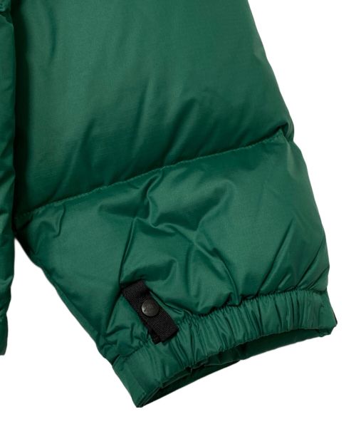 SUPREME（シュプリーム）SUPREME (シュプリーム) THE NORTH FACE (ザ ノース フェイス) NUPTSE JACKET ブラック×グリーン サイズ:XLの古着・服飾アイテム