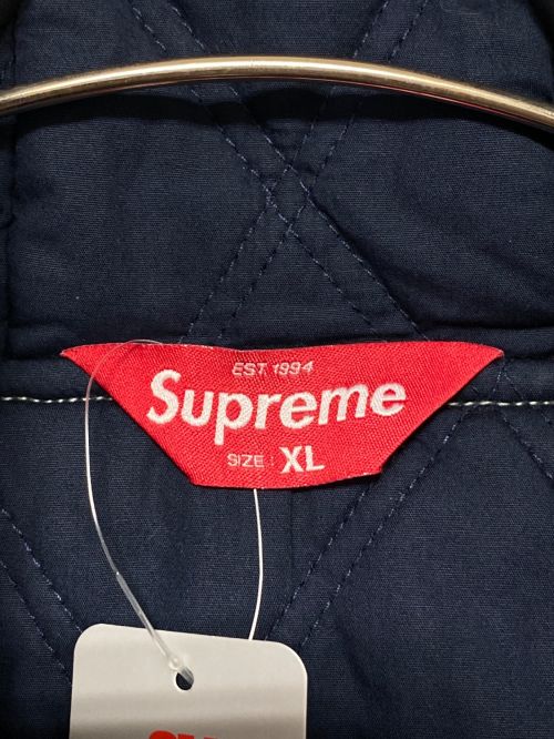 SUPREME（シュプリーム）SUPREME (シュプリーム) HJR Trompe L'oeil Hooded Work Jacket インディゴ サイズ:XLの古着・服飾アイテム