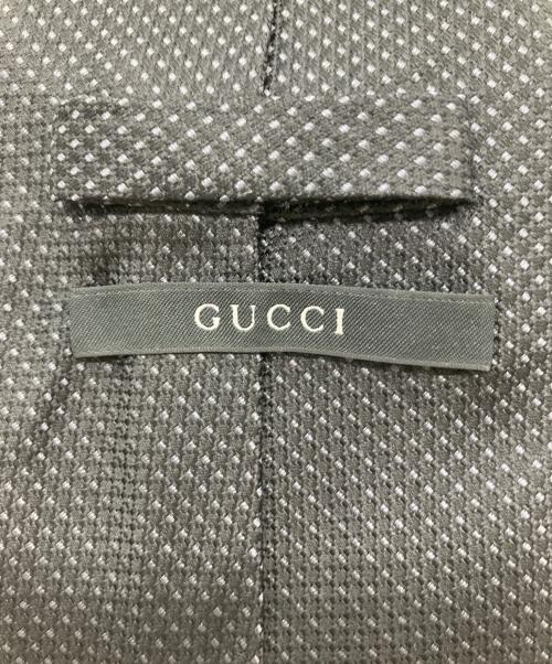 GUCCI（グッチ）GUCCI (グッチ) ネクタイ ブラック サイズ:表記無の古着・服飾アイテム