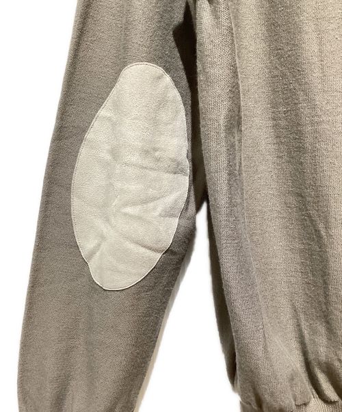 Maison Margiela（メゾンマルジェラ）Maison Margiela (メゾンマルジェラ) エルボーパッチカーディガン グレー サイズ:Mの古着・服飾アイテム