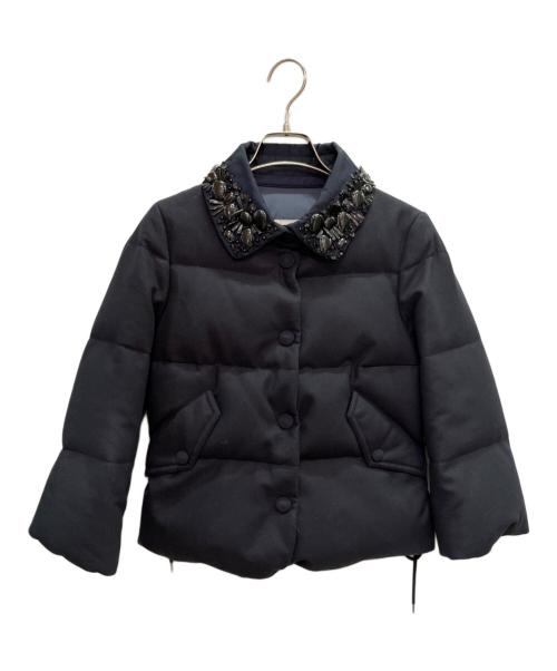 MONCLER（モンクレール）MONCLER (モンクレール) ALEXIS/カシミア混ダウンジャケット ネイビーの古着・服飾アイテム